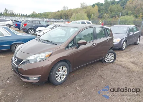 2017 Nissan Versa Note Sv z USA, uszkodzony, nr VIN 3N1CE2CP3HL352350